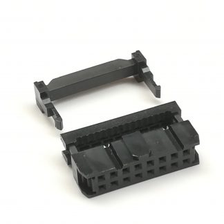 Flat belt cable connector