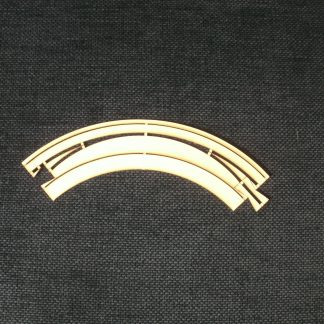 Street part curve R=159mm H0